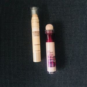 Maybelline concealers - Undereye & illuminating
